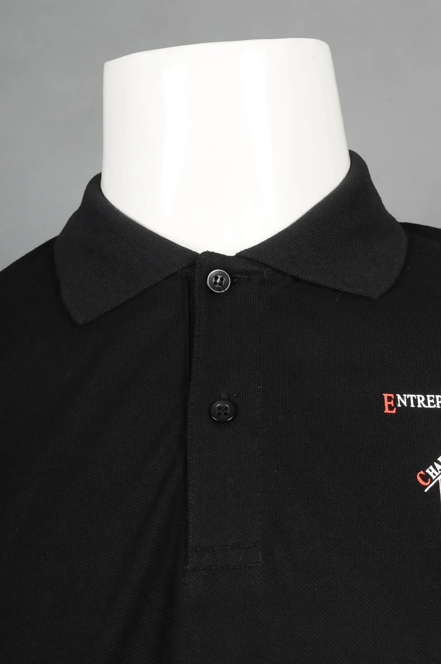 設計短袖反光條工業Polo 工業制服製衣廠 D284