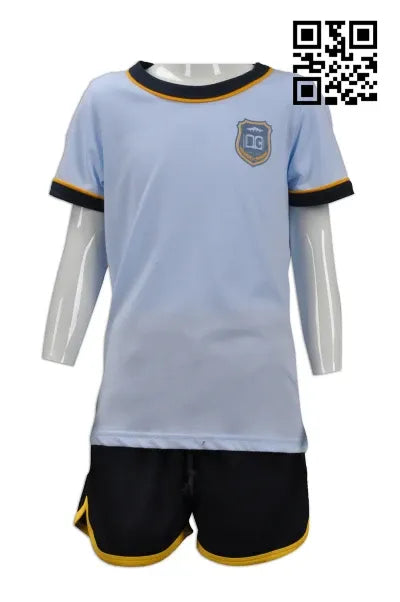 SU223 設計度身童裝校服款式 訂製運動服校服款式 博才小學 夏天體育校服 自製校服款式 校服供應商