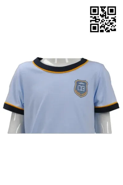 SU223 設計度身童裝校服款式 訂製運動服校服款式 博才小學 夏天體育校服 自製校服款式 校服供應商