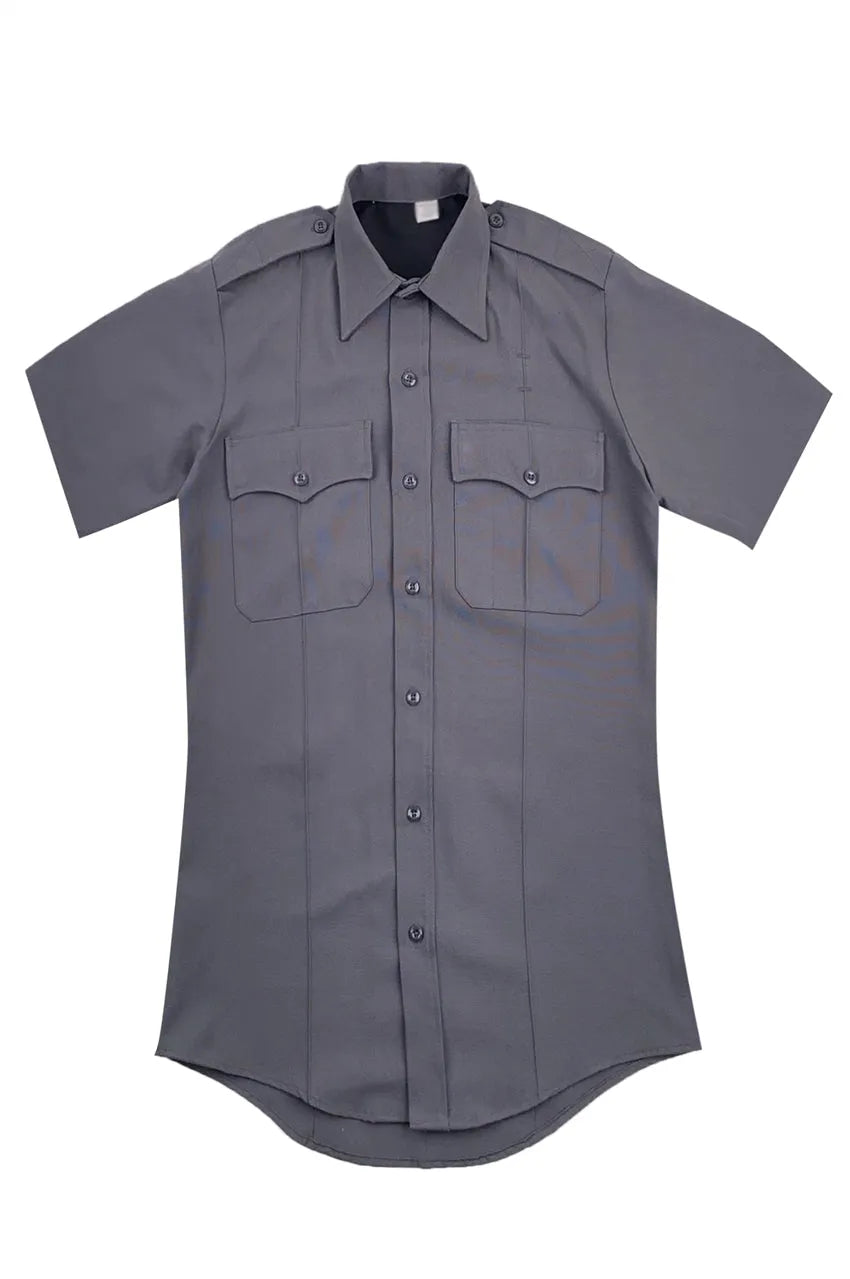 設計純色灰色女裝工業制服 訂製修身修腰工業制服 D385