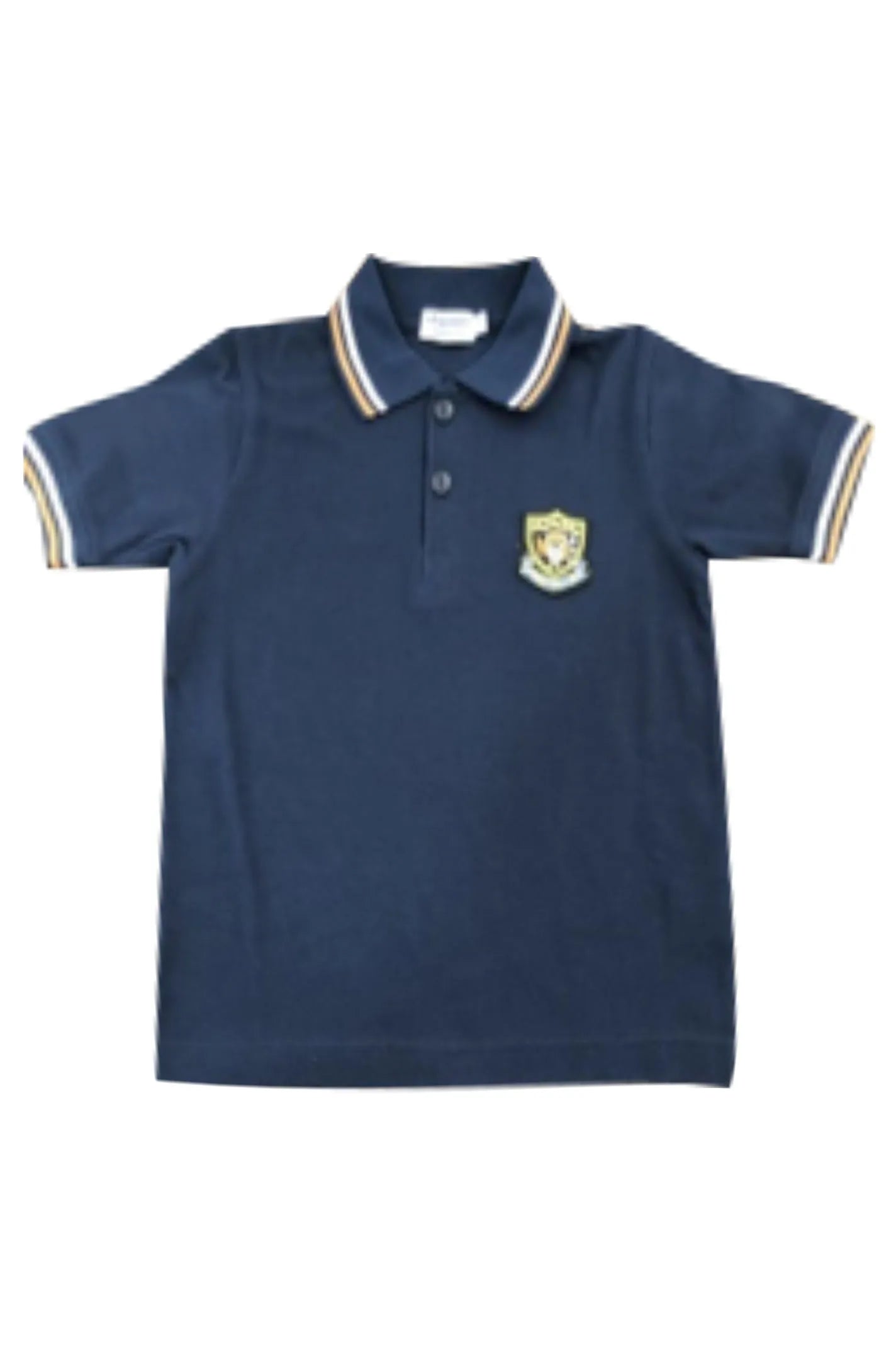 SU355 訂製撞色運動校服套裝 夏季套裝 運動校服 藍色校服運動套裝生產商 Kinderland學校 校服專營