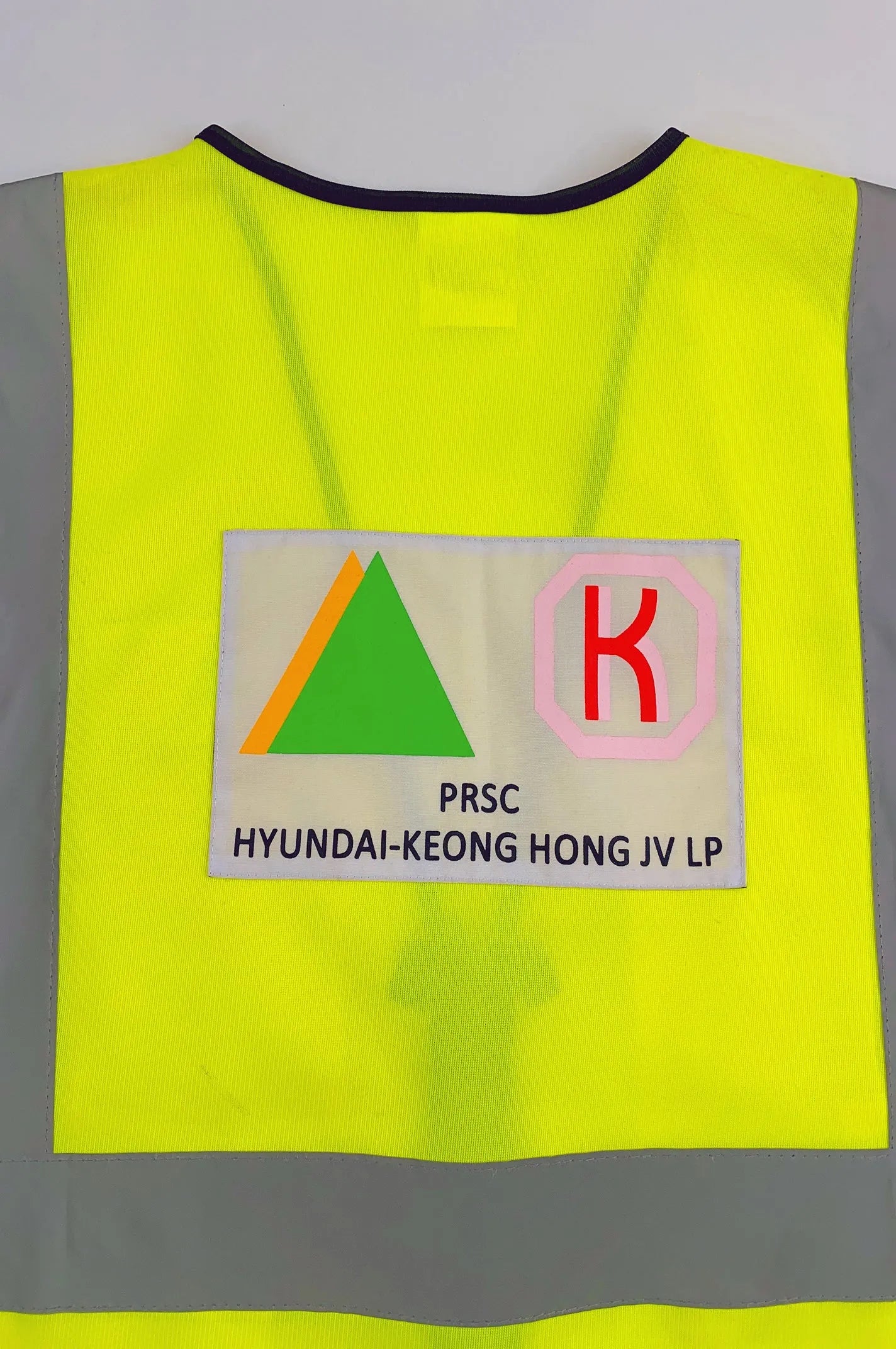 大量訂做螢光黃反光工業背心 公路型反光背心 D365