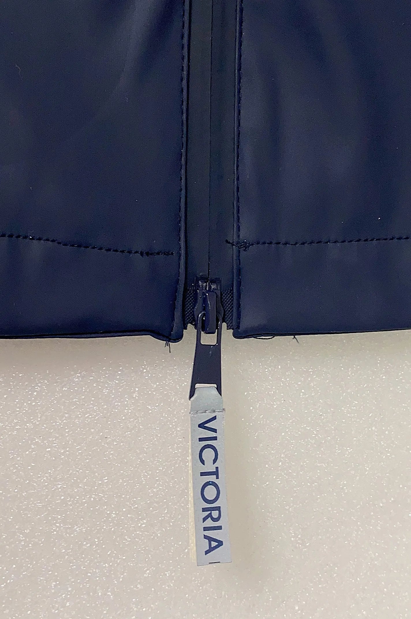 大量訂做寶藍色過膝長褸外套 PVC 防水防風外套 J1030