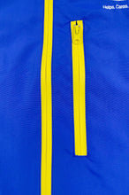 將圖片載入圖庫檢視器 大量訂製長袖藍色風褸外套  前胸拉鏈袋口設計  J1041
