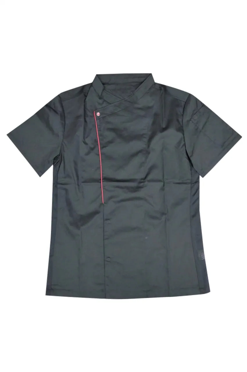 訂造黑色廚師工作服 訂購團體餐飲制服 網上訂購員工制服 廚師服服務中心 制服專門店 GZ-PRETTYKITCHEN-002