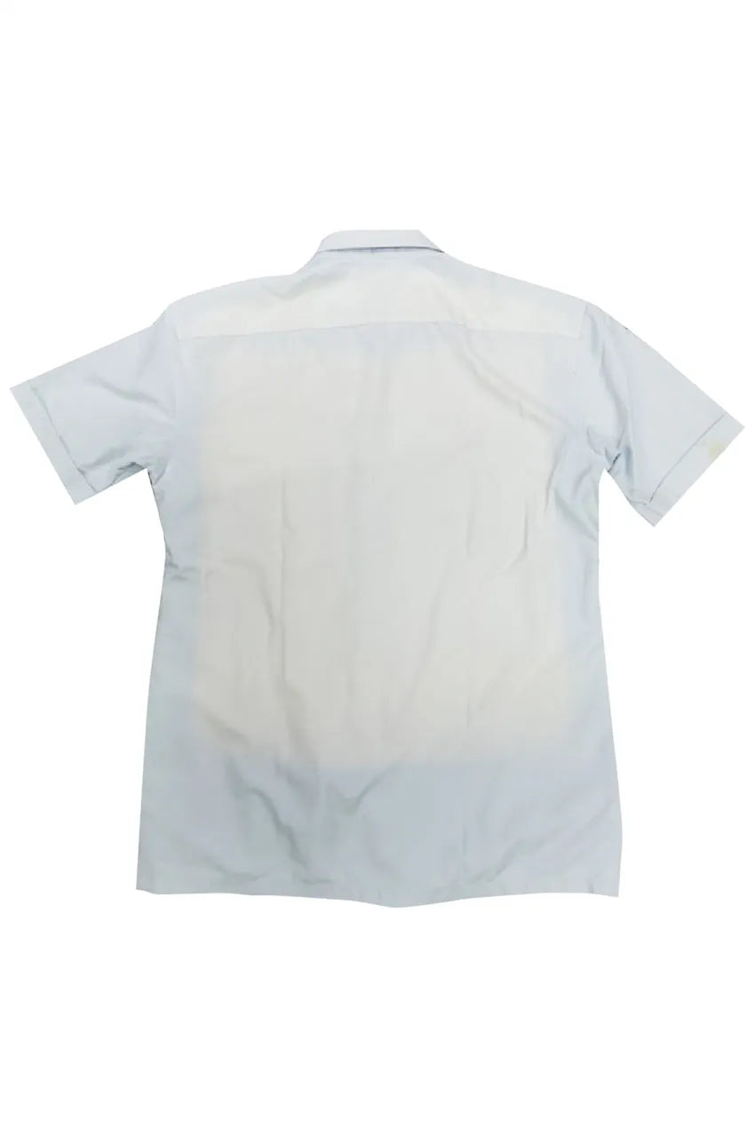 設計男裝短袖翻領襯衫 訂製男裝工業制服 D411