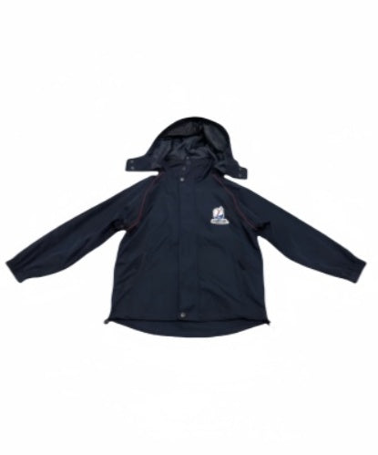製造二合一風褸校服外套 設計連帽防風校服外套 高福耀紀念學校校服外套 SU405