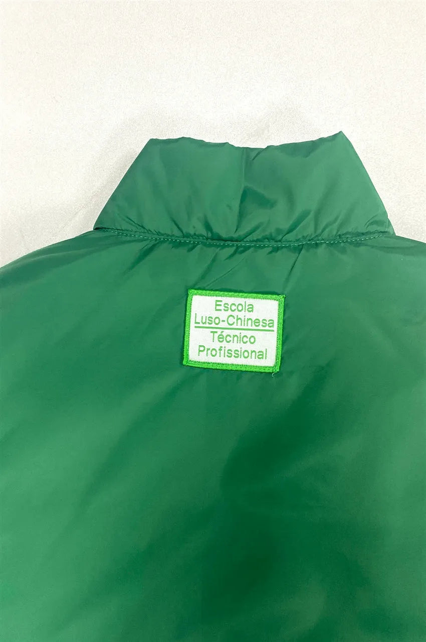 SU349 製造撞色長袖夾棉衣外套 冬季校服 中葡職業技術學校 冬季運動服