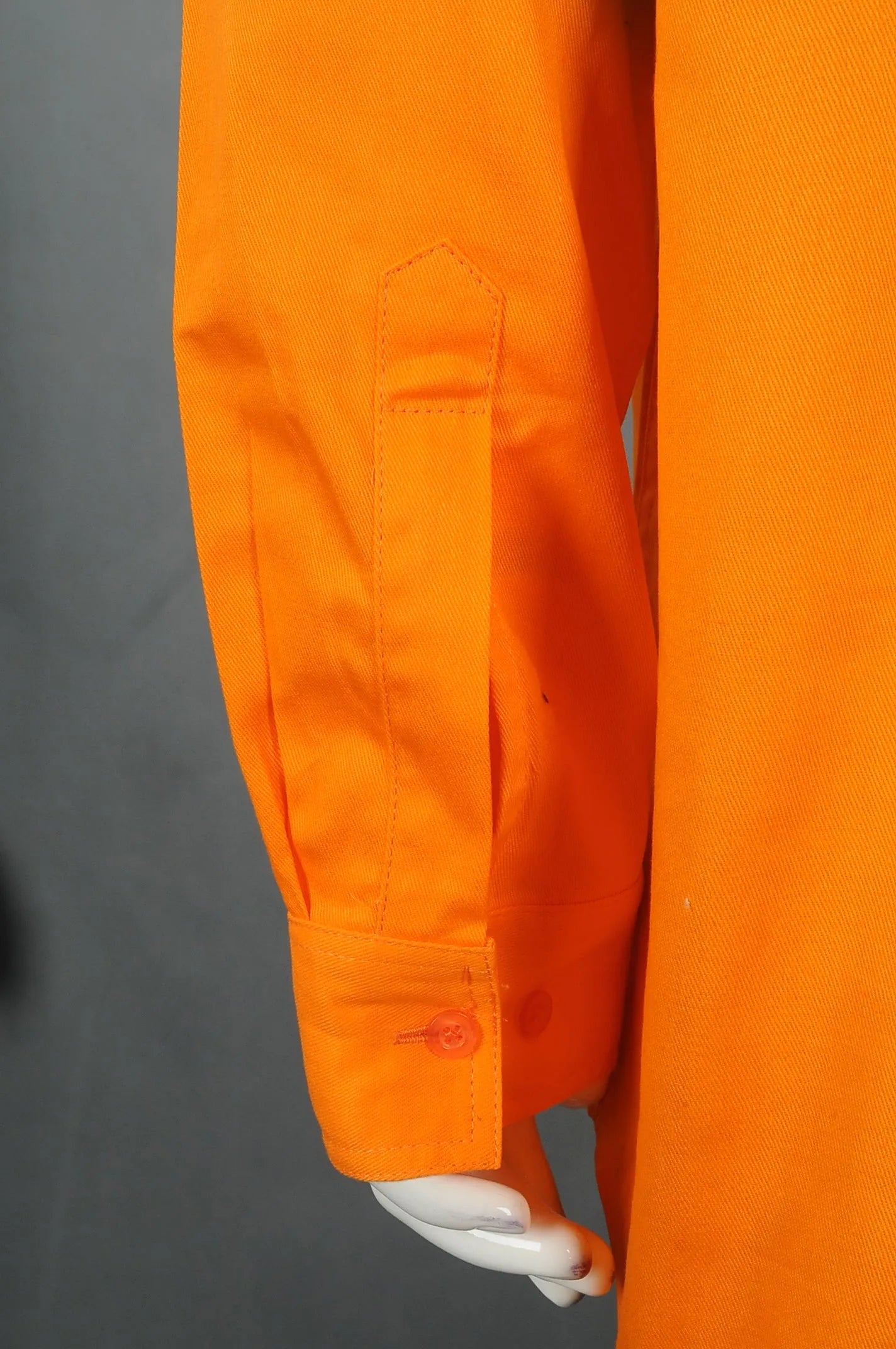 製作長袖撞色工業制服 屋宇維修 D295