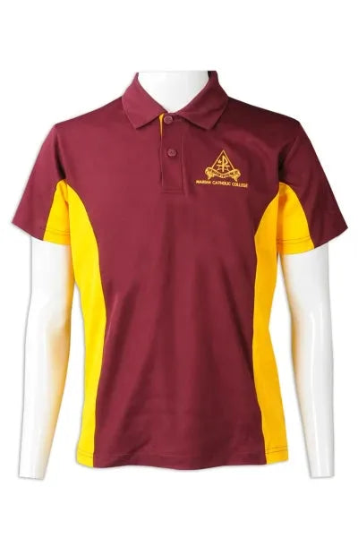 SU294 網上訂購POLO校服 夏季Polo上衣 反領 設計撞色POLO校服 澳洲學校 校服供應商