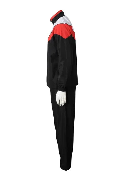 SU299 訂製撞色反領校服運動套裝 冬季套裝 設計LOGO校服運動套裝 澳洲學校 校服運動套裝工廠