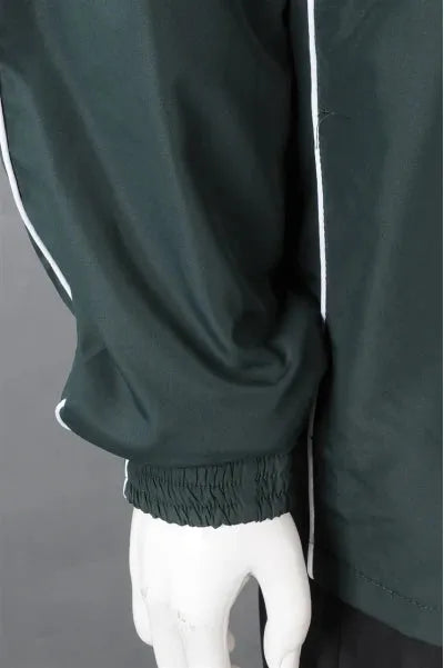 SU300 製造冬季男裝校服運動套裝 時尚校服運動套裝 澳洲學校 校服運動套裝生產商 綠色撞黑色