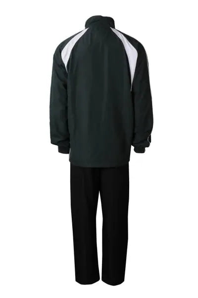 SU300 製造冬季男裝校服運動套裝 時尚校服運動套裝 澳洲學校 校服運動套裝生產商 綠色撞黑色