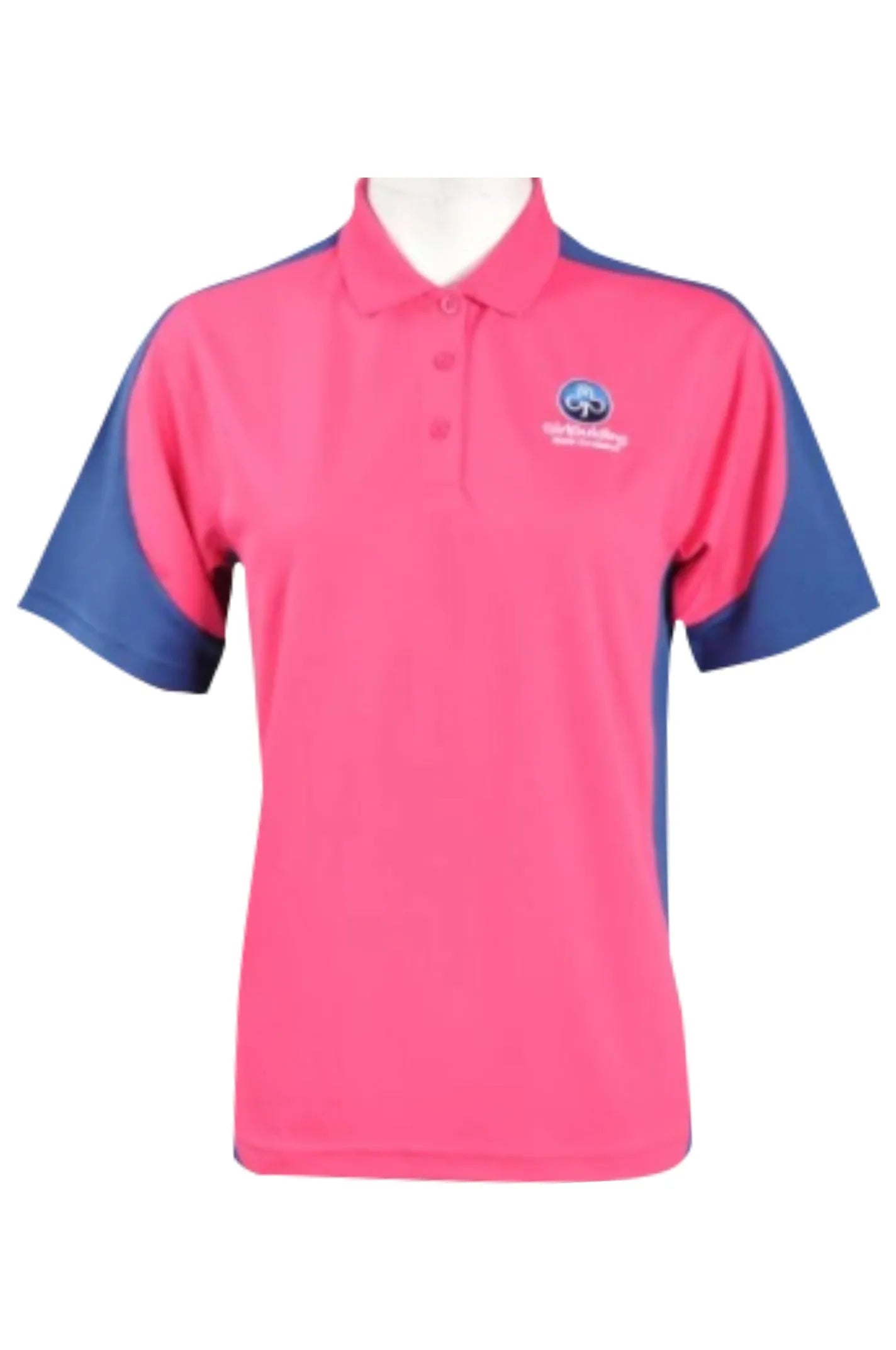 SU353 訂購袖口撞色校服Polo恤 夏季校服 袖口撞色 運動短袖反領 Girl Guide New Zealand學校 Polo恤製衣廠