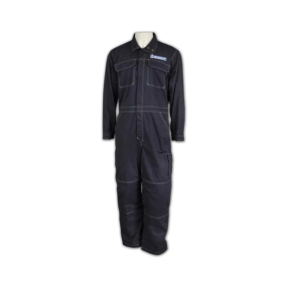 D121 訂製職業制服 設計工業制服套裝 雙胸袋 制服工業中心防鋸 igift制服公司生產商 - iGift 澳門一站式制服供應