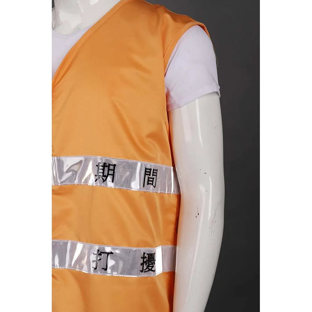 D275 供應拉鏈反光帶背心外套 100%polyester 藥劑師 醫護人員派藥員 工業背心中心 - iGift 澳門一站式制服供應