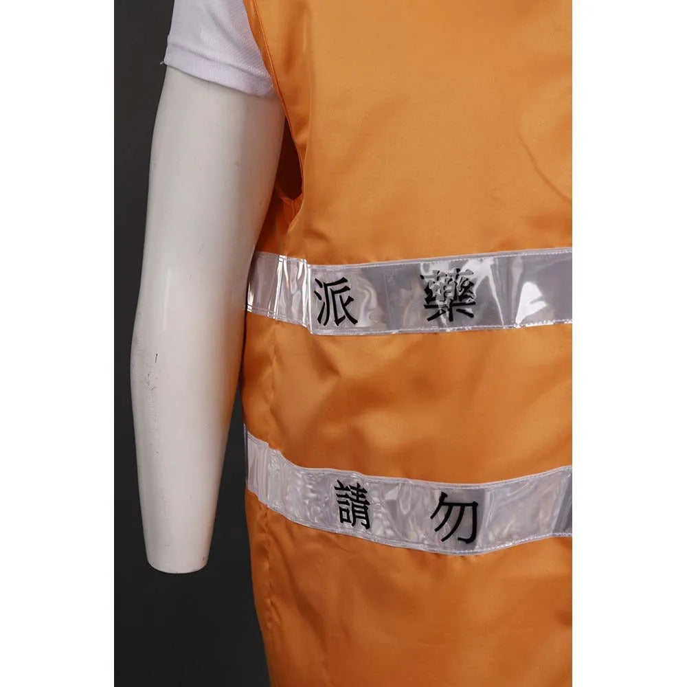 D275 供應拉鏈反光帶背心外套 100%polyester 藥劑師 醫護人員派藥員 工業背心中心 - iGift 澳門一站式制服供應