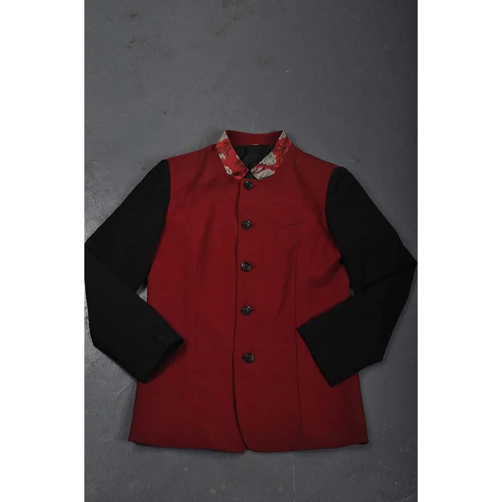 HL005 設計撞色袖酒店制服 訂造修身酒店大堂制服 網上下單酒店制服 酒店制服專營 - iGift 澳門一站式制服供應