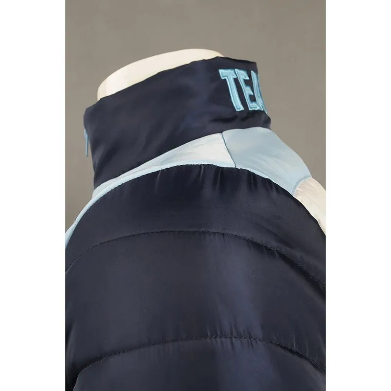 J835訂製/ 訂購撞色羽絨外套 加厚保暖 澳洲 TFS 100%尼龍 國際 馬術學校 羽絨外套製造商 - iGift 澳門一站式制服供應