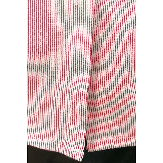 澳門 量身訂作條紋正裝襯衫銀行制服 設計襯衫領 R342