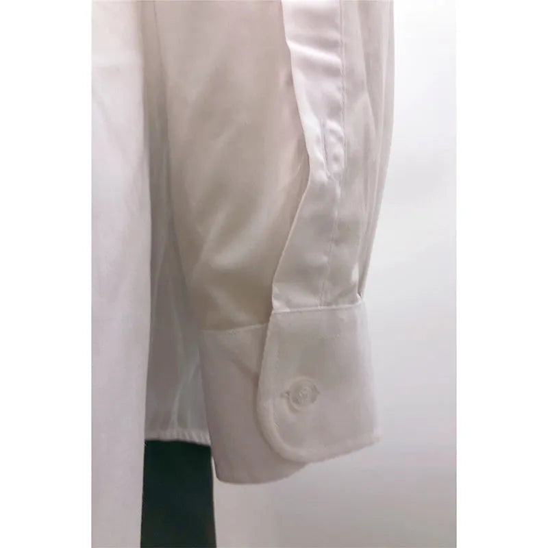 SE065 訂做保安部純色保安制服 標準領 保安部門恤衫 衫底圓弧腳