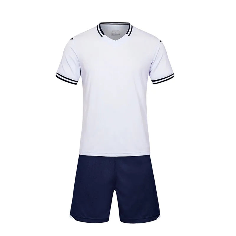 訂購訓練足球服 自訂速乾光板短袖足球服套裝中心 39-6198
