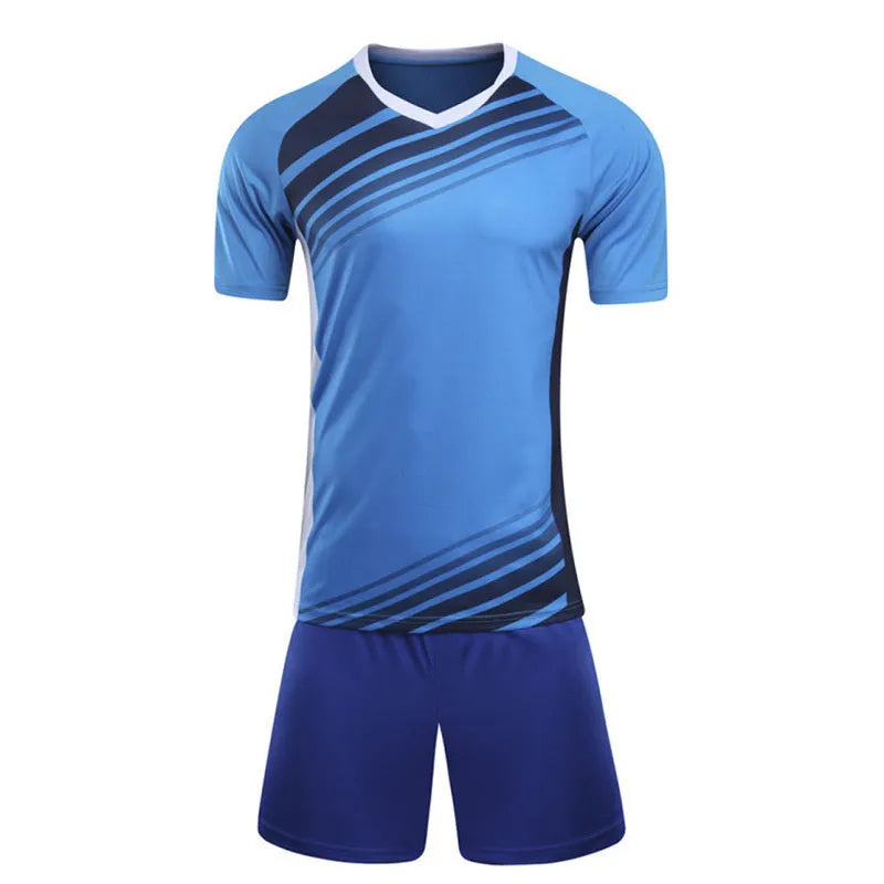 訂製友誼賽足球服 供應速乾運動休閒足球服套裝 58-S30