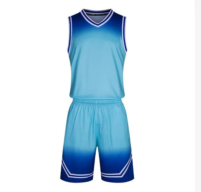 澳門訂製團體籃球服套裝 時尚設計撞色籃球服供應商 GJ4-5803