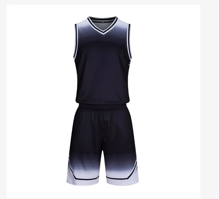 澳門訂製團體籃球服套裝 時尚設計撞色籃球服供應商 GJ4-5803