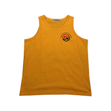 將圖片載入圖庫檢視器 澳門 製作平紋布背心T恤薑黃色淨色印花logo物流公司 T恤專賣店 VT241
