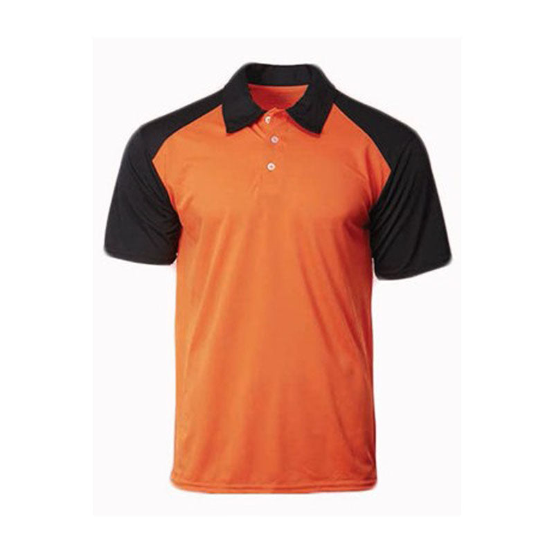 訂購男女POLO衫 製造運動Polo衫 Polo恤製衣廠 撞色肩袖 SKP008 MY-PrintLF CRP2100 -訂做