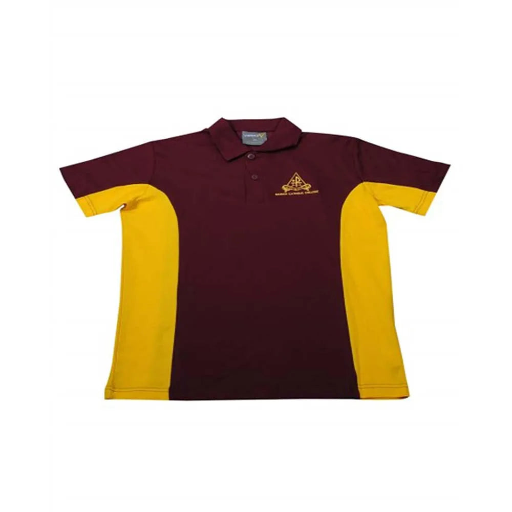 SU294 網上訂購POLO校服 反領 設計撞色POLO校服 校服供應商