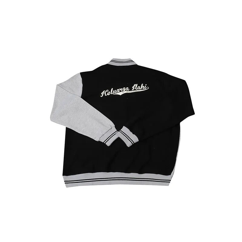 Z502 訂製 製作 啪鈕棒球褸 男裝 時尚設計棒球䄛 制服製作有限公司