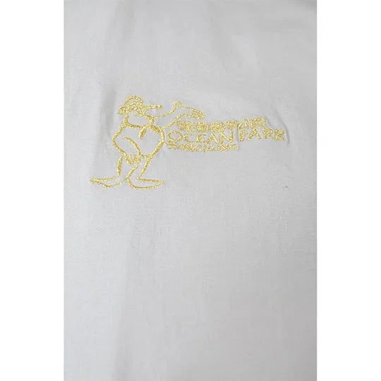 澳門 設計男裝短袖拉鏈恤衫撞色立領刺繡LOGO主題公園恤衫 R339