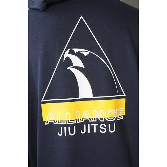 澳門自訂男裝連帽藏藍色羅紋袖口繡花LOGO衛衣 Z535