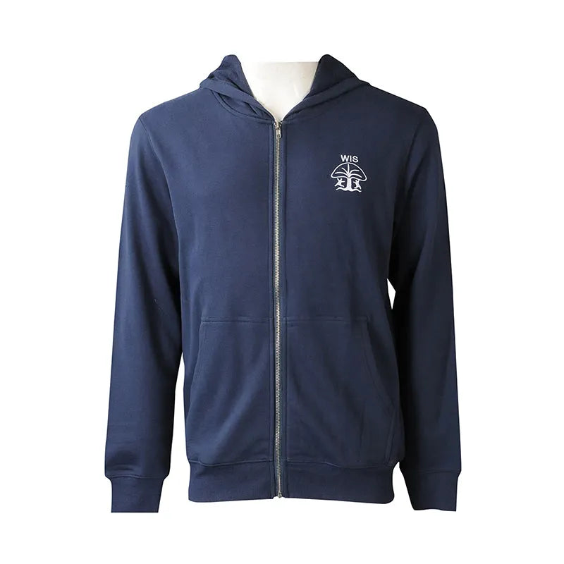 SU312 大量訂製男裝拉鏈衛衣校服外套 個人訂製繡花LOGO連帽校服外套 校服外套製衣廠 工友 學校老師 運動老師制服