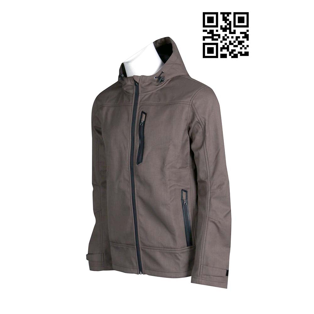 J581 訂購個性男士夾克外套 設計時尚淨色外套 無縫熱貼 2合一 3合一 來樣訂造風褸外套 外套專營