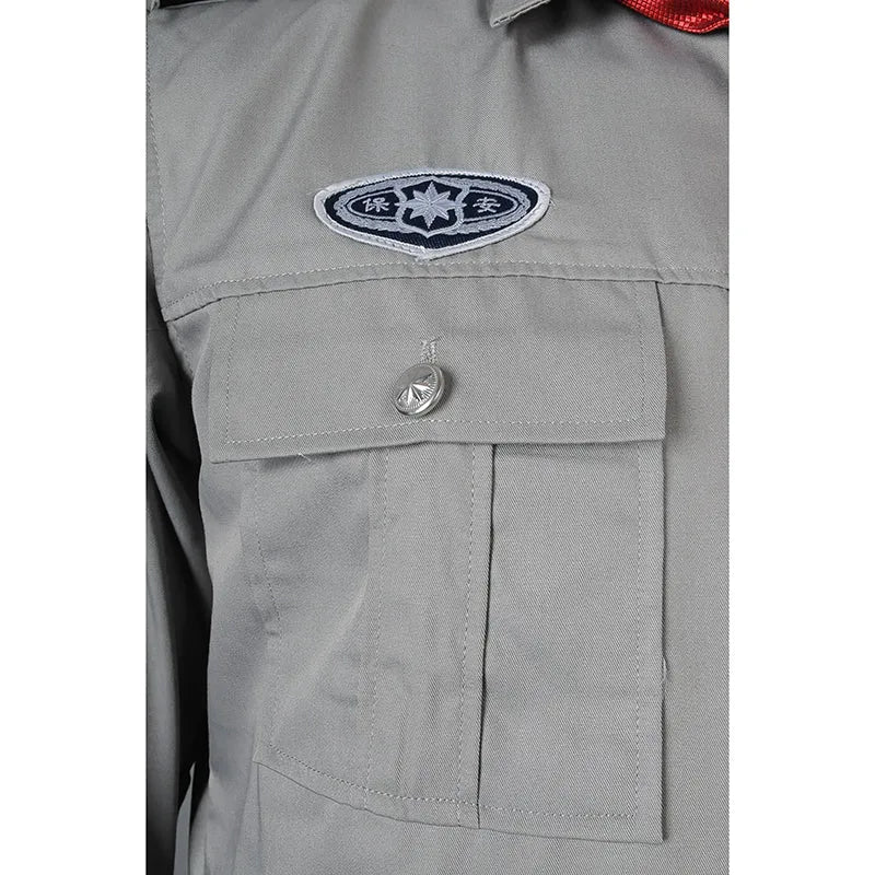 SE062 製作長袖保安制服恤衫 保安制服製衣廠