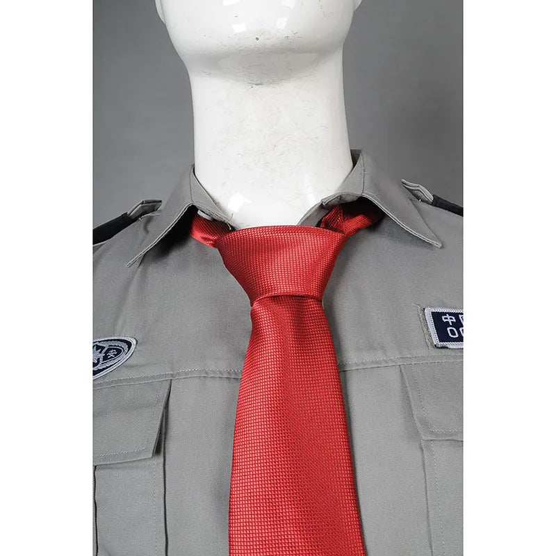 SE062 製作長袖保安制服恤衫 保安制服製衣廠