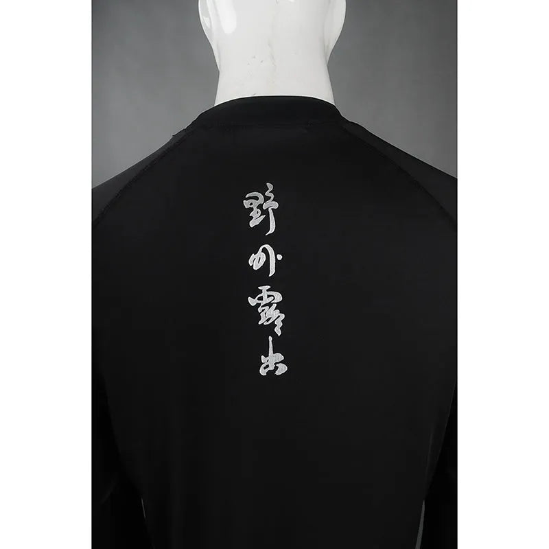 TF067 度身設計男裝長袖泳衣 大量訂購緊身長袖泳衣 印花logo泳衣