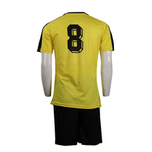 將圖片載入圖庫檢視器 WTV156 製作短袖運動套裝 足球衫 球衫生產商 黃色
