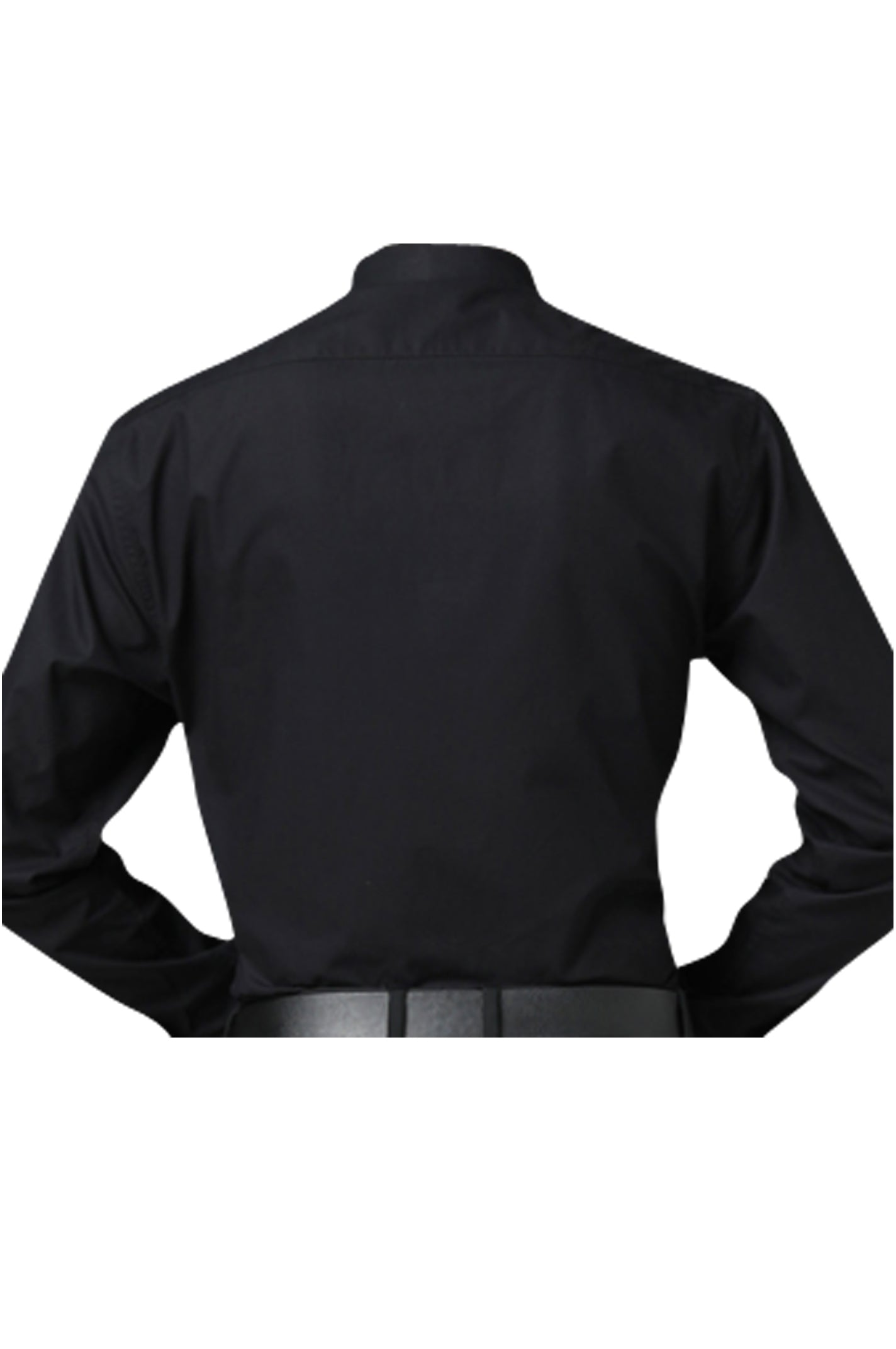 [香港現貨黑色長袖牧師襯衫] | 基督教服飾  | 訂購牧師襯衫  | 牧師襯衫專門店  SKPT022