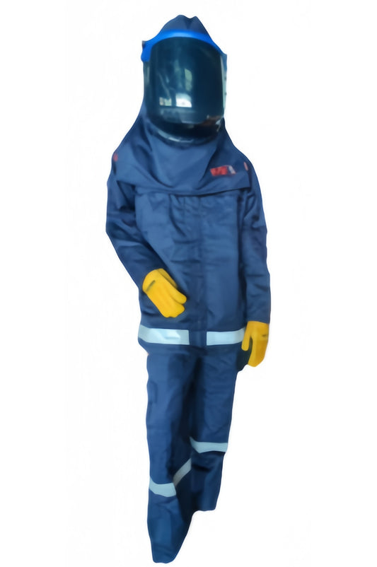 【線上訂購阻燃工作服套裝】| 阻燃防護服 | 帶帽手套 | 阻燃工作服供應商 SKWK193