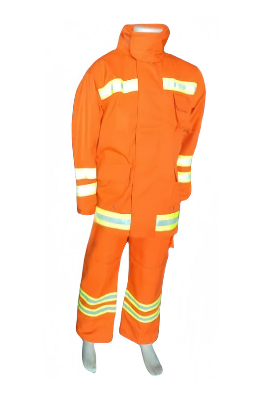 [專業防護訂製制服]｜高能見度安全工作服｜耐用消防員套裝  SKWK191