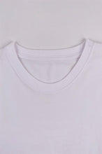 Carregar imagem no visualizador da galeria, 訂製純白色圓領T恤   設計夏季團體工作服   T1108
