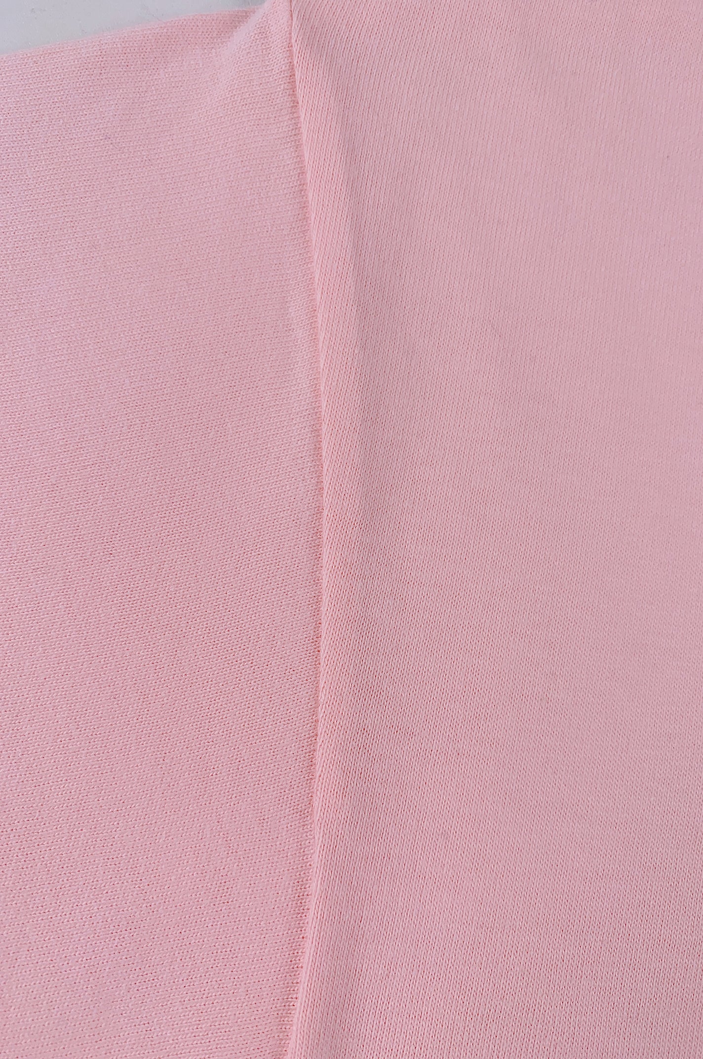 大量訂購粉色男裝短袖T恤 設計圓領繡花T恤 T1116