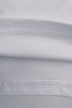 Carregar imagem no visualizador da galeria, 大量訂購女裝白色短袖Polo恤  設計企領拉鏈  P1552
