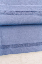 將圖片載入圖庫檢視器 自訂寶藍色女裝短袖Polo恤   設計撞色間條貼布   P1554
