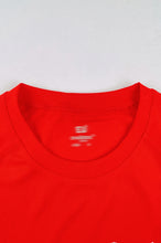 將圖片載入圖庫檢視器 訂製圓領紅色短袖T恤 牛角袖T恤  T1121

