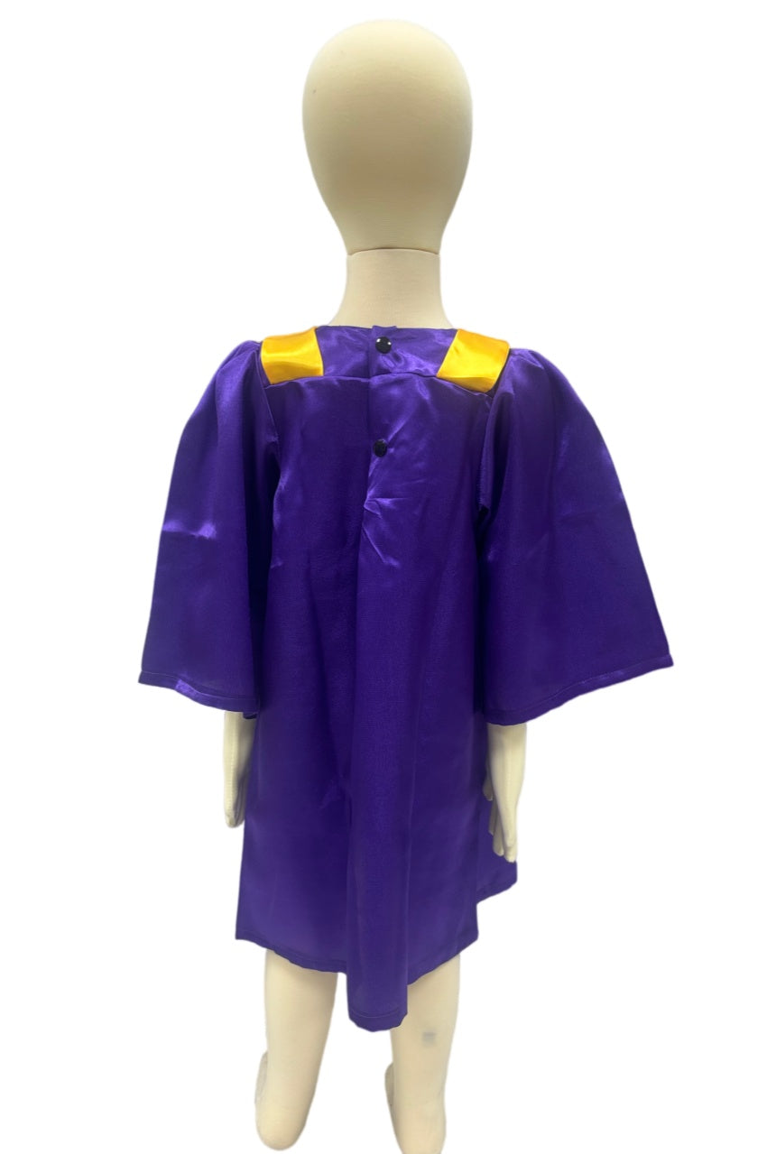 【可租借購買幼兒園小學畢業袍】｜香港現貨｜春秋幼兒學士服｜寬鬆垂墜長袖｜拉鏈門襟｜畢業袍租借  SKDA077